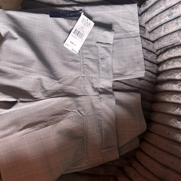 Star City Grey and White Checkered Crop Pants - Picture 5 of 5